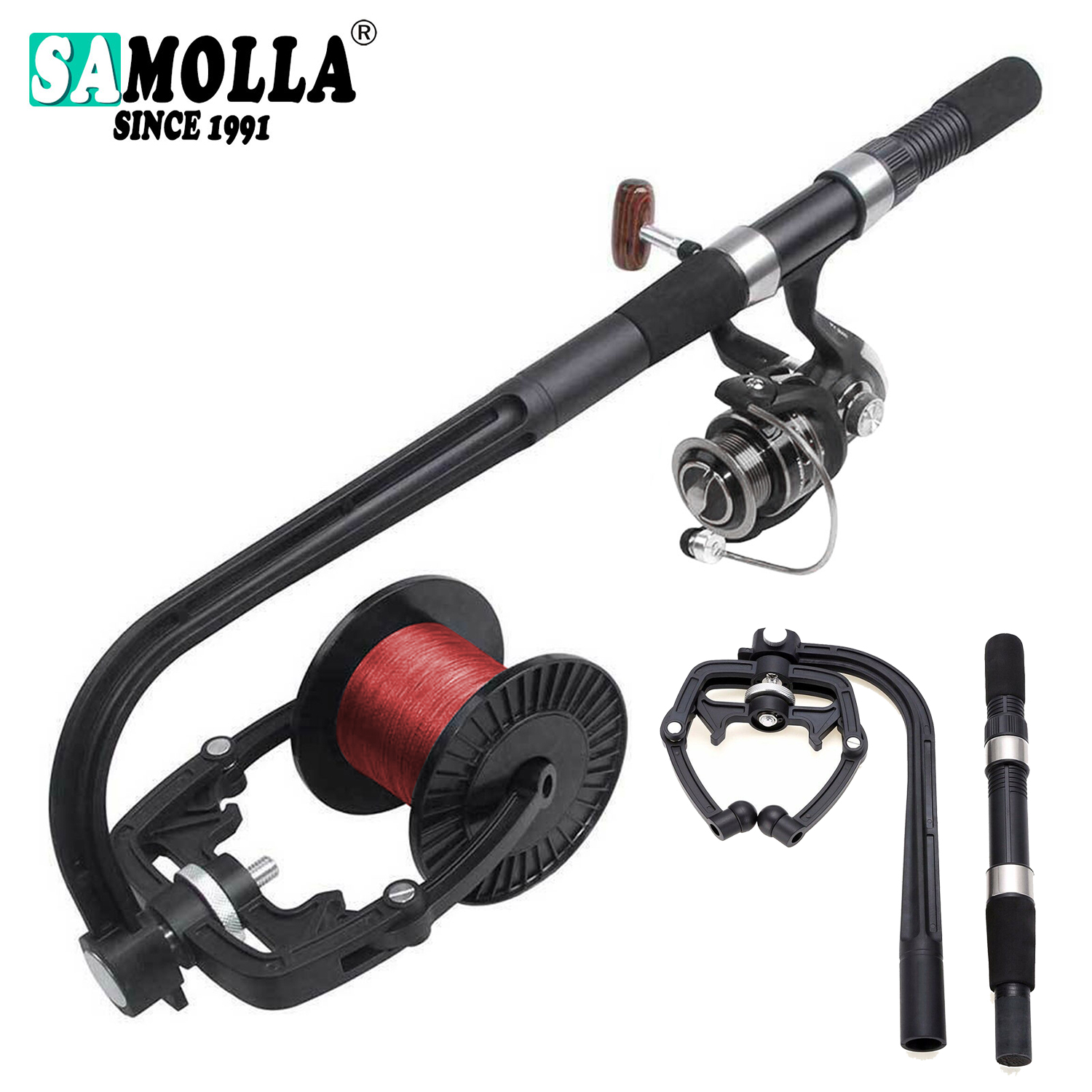 Fishing Line Winder - Spooler senar pancing portabel, penggulung senar