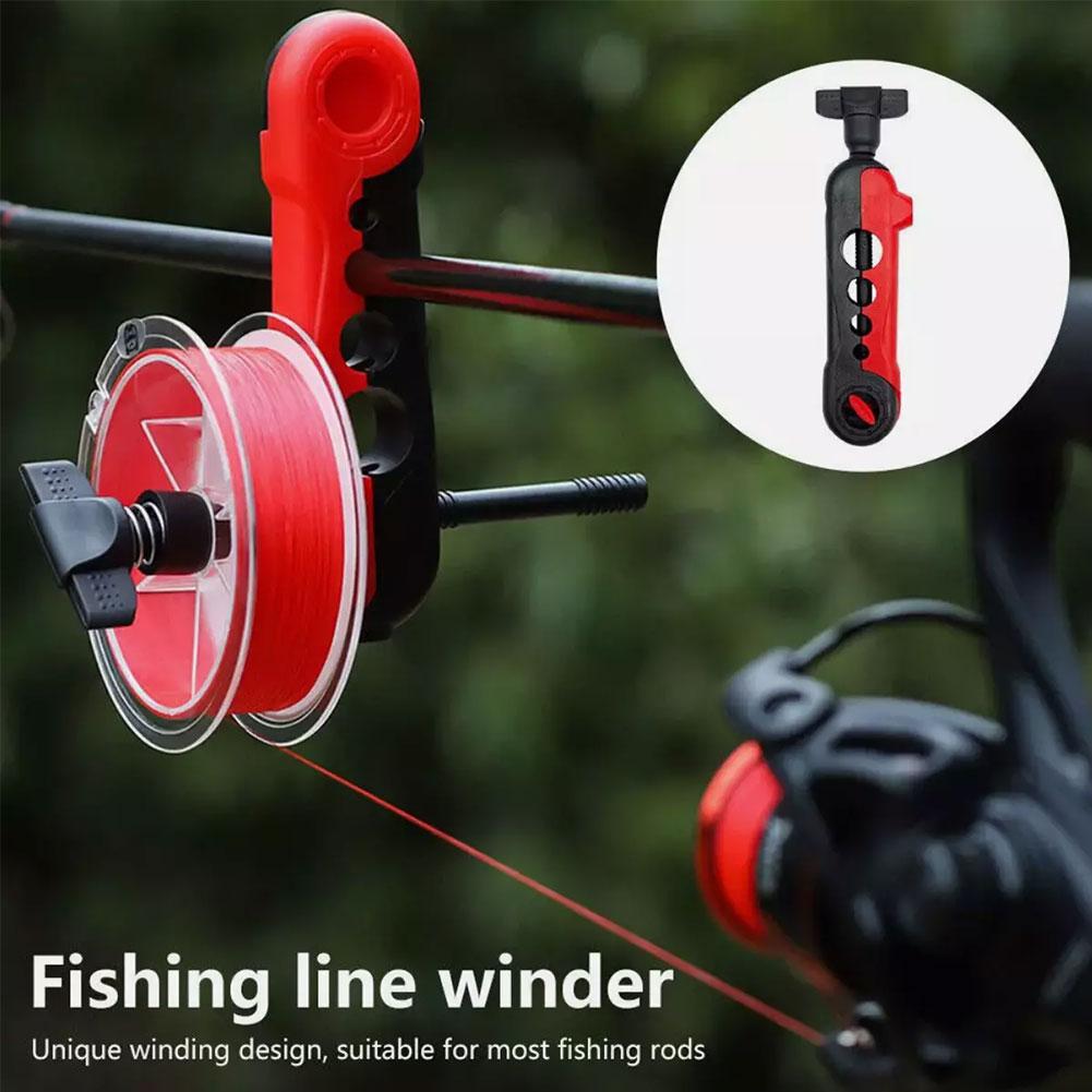 Fishing Line Dispenser - Alat Penggulung Tali Pancing Portabel, Penahan