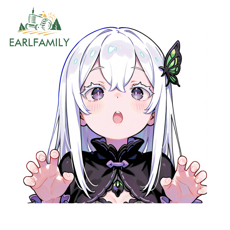 Fishing Line Box - EARLFAMILY Echidna Stiker Mobil Lucu Kreatif