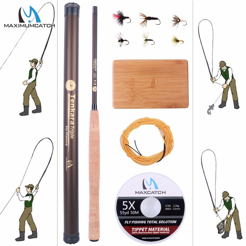 Fishing Line Box - Pakaian Batang Maximumcatching 9-13FT V-tenkara IM10/36T
