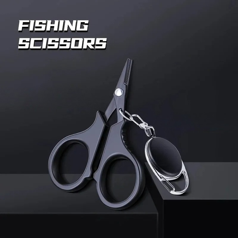 Fishing Line Cutter - Gunting Pancing Portabel Dengan Tali Pengikat