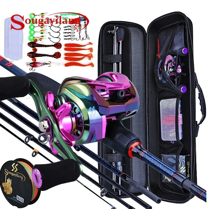 Fishing Line Spooler - Sougayilang joran dan gulungan pancing, Set