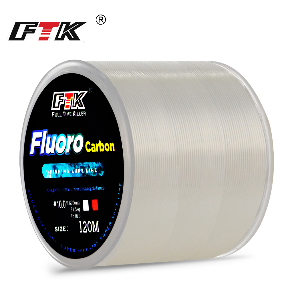 Fluorocarbon Line - Senar Pancing FTK 120M Umpan Pemimpin
