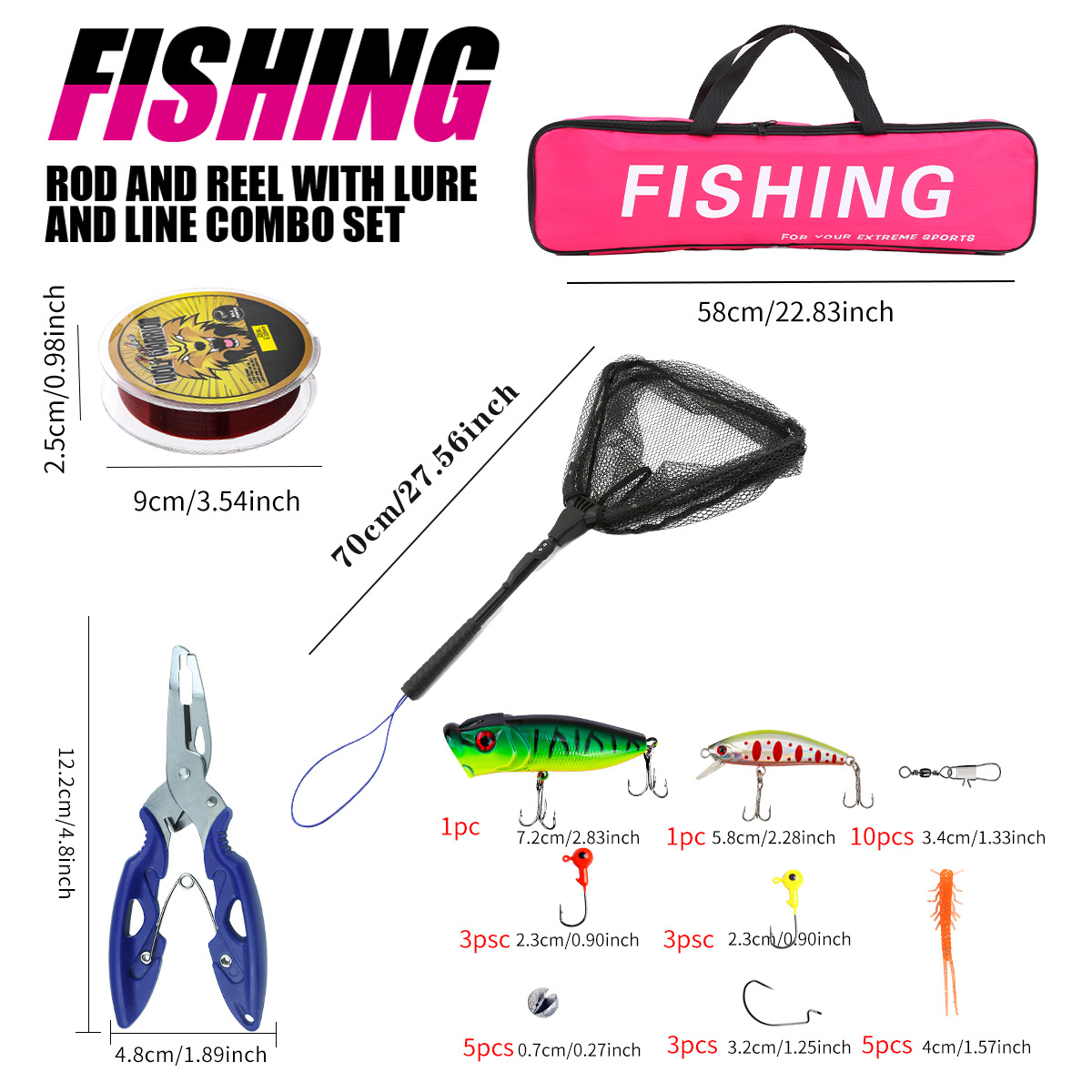 Set Peralatan Pancing Lengkap  - Fishing Line Spooler ulasan dan harga