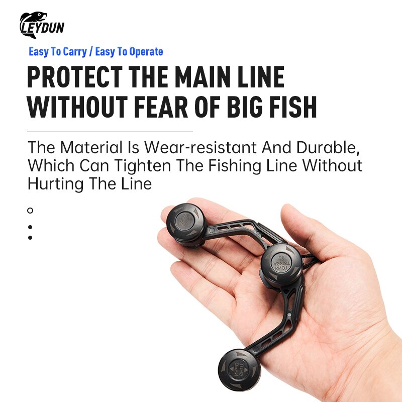 LEYDUN alat pancing GT FG PR K - Fishing Line Winder ulasan dan harga