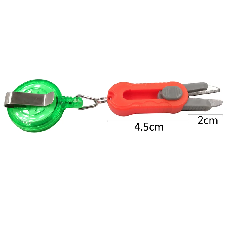 OUTKIT 1Pcs Mini Fleksibel Gun - Fishing Line Cutter ulasan dan harga