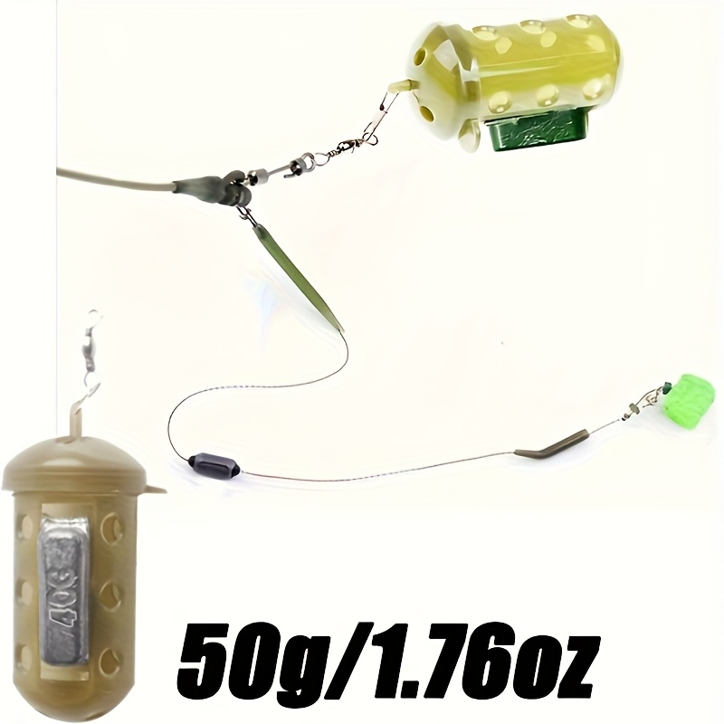 Kandang Umpan Pancing Silinder - Fishing Line Dispenser ulasan dan harga