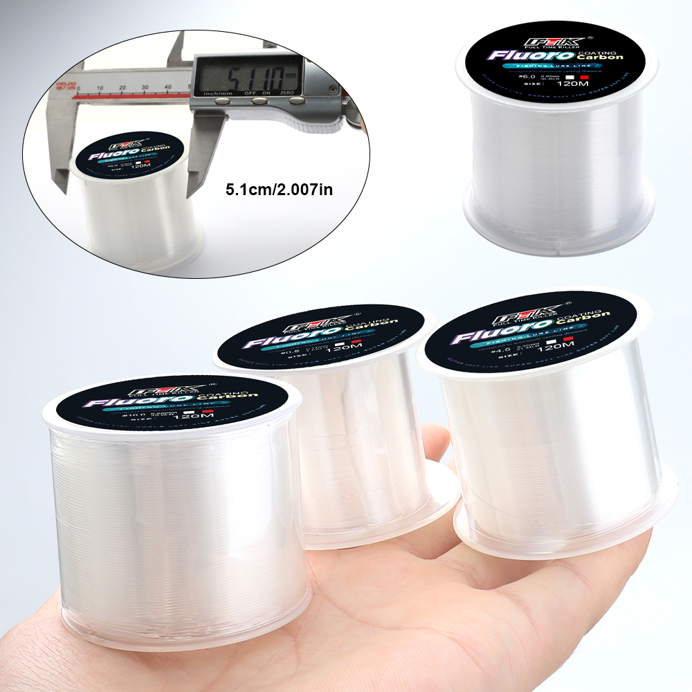 Senar Pancing FTK 120M Umpan P - Fluorocarbon Line ulasan dan harga