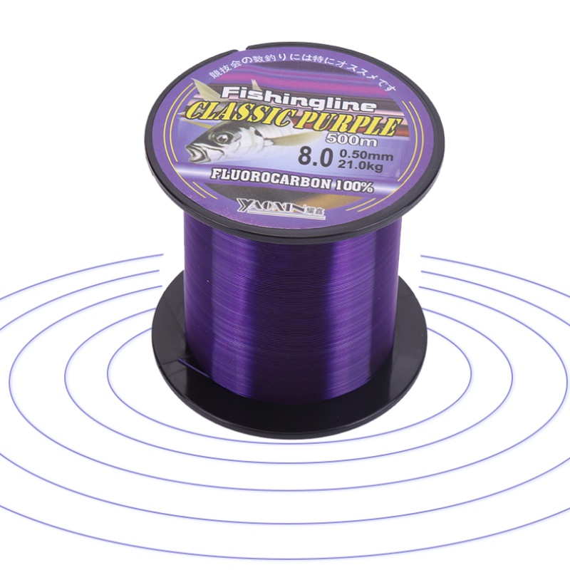Senar pancing nilon Super kuat - Fluorocarbon Line ulasan dan harga