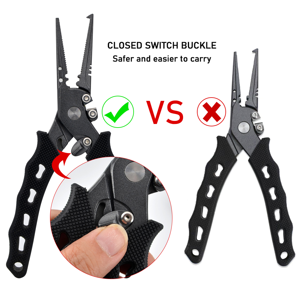 Tang Pancing Set Alat Baja Tah - Fishing Line Cutter ulasan dan harga